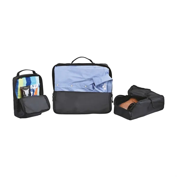 A modern update to packing cubes using recycled fabric and webbing... from ASI 56070 Gemline / Gemline®