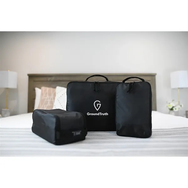 A modern update to packing cubes using recycled fabric and webbing... from ASI 56070 Gemline / Gemline®