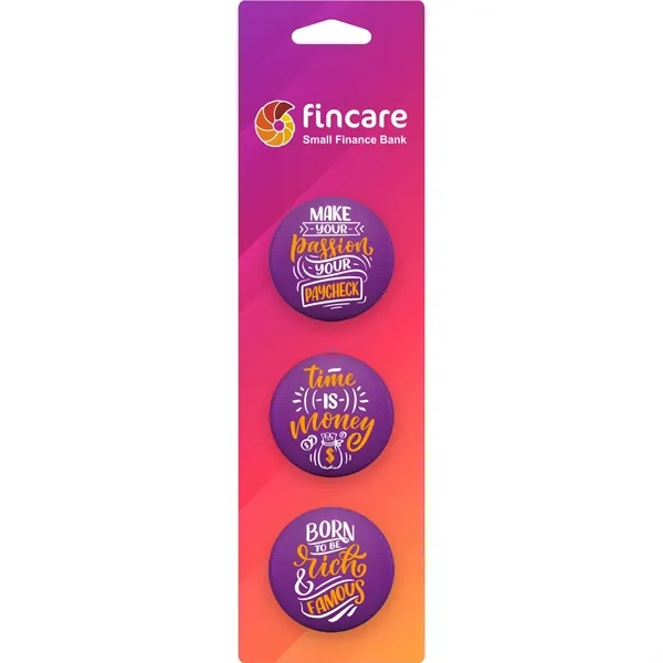 3-Pack Button Collage Card Bookmark.... from ASI 54100 Fields Manufacturing Inc / TargetLine®