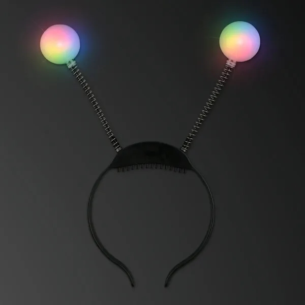 Light Up Bug Antenna Blinky Boppers Headband Fun, bouncy LED headband... from ASI 34194 ALightPromos