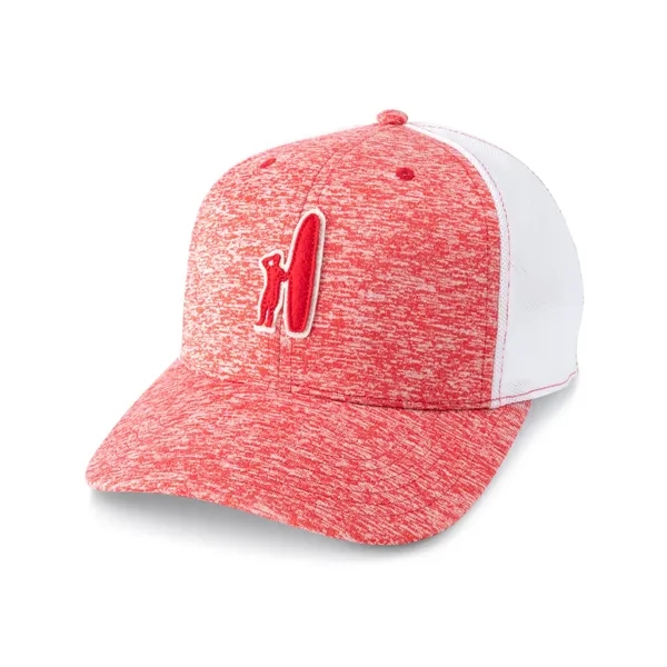 This laid-back trucker cap combines washed cotton performance melange fabric with... from ASI 38120 Ball Pro / Diversified Quality Kitchenware / Branded Apparel Designs