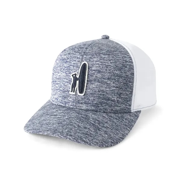 This laid-back trucker cap combines washed cotton performance melange fabric with... from ASI 38120 Ball Pro / Diversified Quality Kitchenware / Branded Apparel Designs