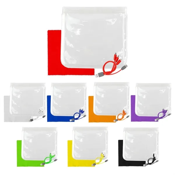 Clear Cable & Cloth Set... from ASI 30208 A P Specialties / AP Specialties