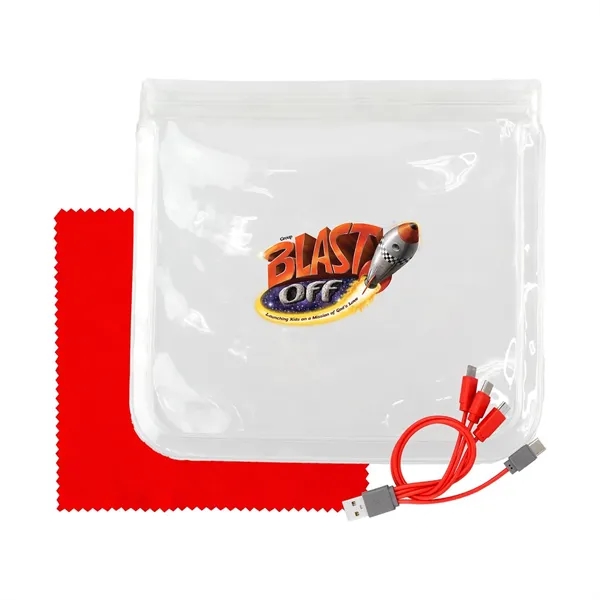 Clear Cable & Cloth Set... from ASI 30208 A P Specialties / AP Specialties