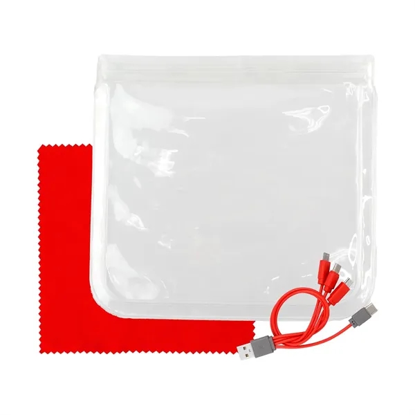 Clear Cable & Cloth Set... from ASI 30208 A P Specialties / AP Specialties