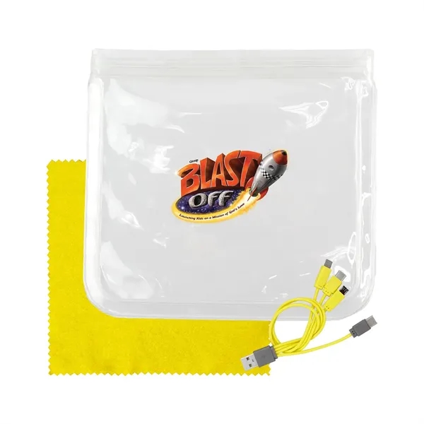 Clear Cable & Cloth Set... from ASI 30208 A P Specialties / AP Specialties