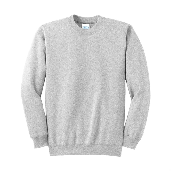 PORT & COMPANY® ESSENTIAL FLEECE CREWNECK SWEATSHIRT... from ASI 30208 A P Specialties / AP Specialties