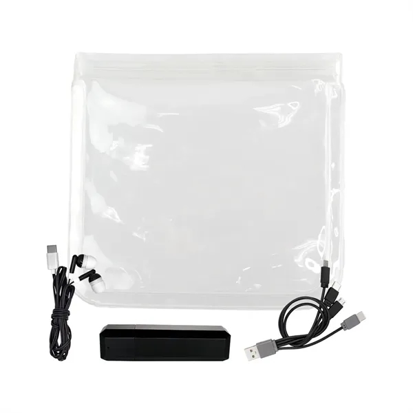 Clear Viper Cable, Ear Bud & Cloth Set... from ASI 30208 A P Specialties / AP Specialties