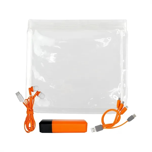 Clear Viper Cable, Ear Bud & Cloth Set... from ASI 30208 A P Specialties / AP Specialties