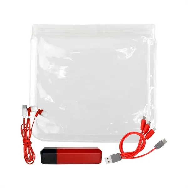 Clear Viper Cable, Ear Bud & Cloth Set... from ASI 30208 A P Specialties / AP Specialties