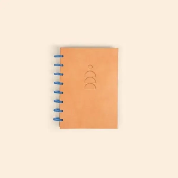 Disc-Bound Journal - Debossed Leather - Small  (6.25" W x... from ASI 74710 Numo