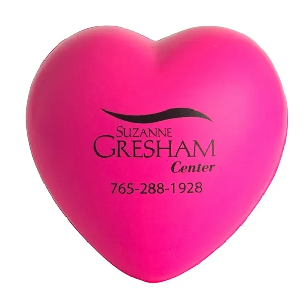 3" x 3" heart shaped stress reliever.... from ASI 34415 Alpi International LTD