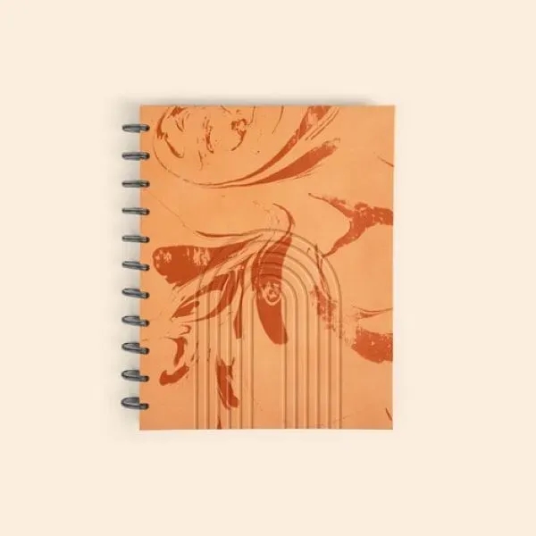 Disc-Bound Journal - Marbled + Debossed Leather  (Cover: 9" W... from ASI 74710 Numo