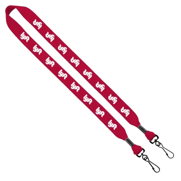 3/4" x 16" cotton lanyard with two swivel snap hooks.... from ASI 88060 Snugz/USA Inc / SnugZ USA®
