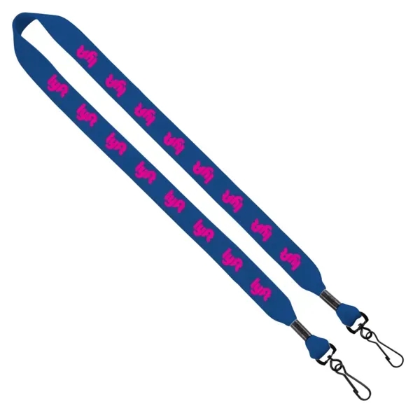 3/4" x 16" cotton lanyard with two swivel snap hooks.... from ASI 88060 Snugz/USA Inc / SnugZ USA®