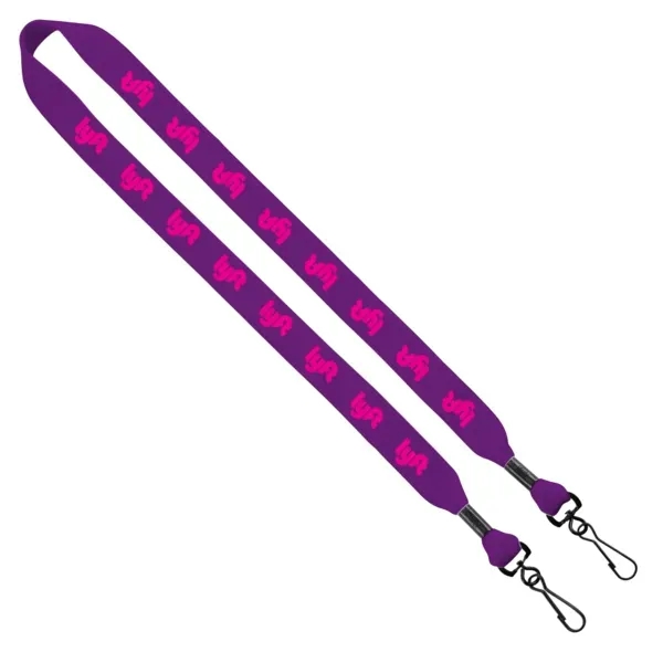 3/4" x 16" cotton lanyard with two swivel snap hooks.... from ASI 88060 Snugz/USA Inc / SnugZ USA®