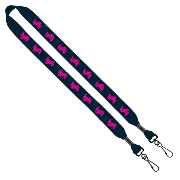 3/4" x 16" cotton lanyard with two swivel snap hooks.... from ASI 88060 Snugz/USA Inc / SnugZ USA®