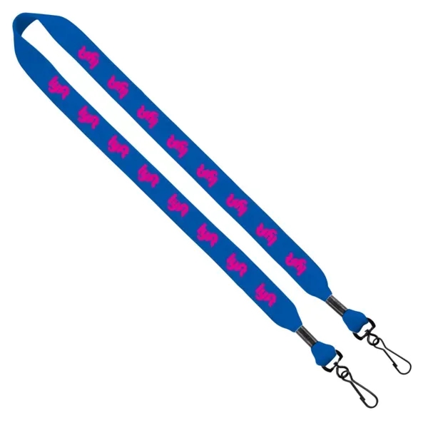 3/4" x 16" cotton lanyard with two swivel snap hooks.... from ASI 88060 Snugz/USA Inc / SnugZ USA®