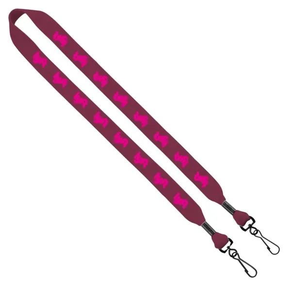 3/4" x 16" cotton lanyard with two swivel snap hooks.... from ASI 88060 Snugz/USA Inc / SnugZ USA®