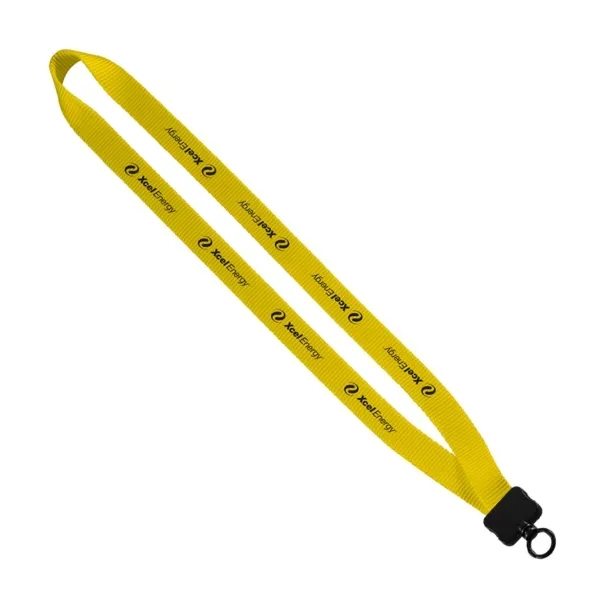 3/4" x 17" smooth nylon lanyard with plastic clamshell hardware and... from ASI 88060 Snugz/USA Inc / SnugZ USA®