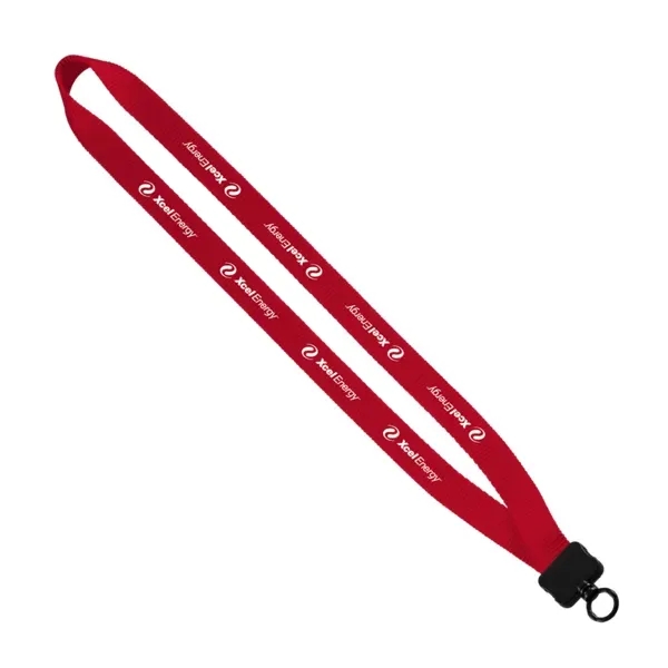3/4" x 17" smooth nylon lanyard with plastic clamshell hardware and... from ASI 88060 Snugz/USA Inc / SnugZ USA®