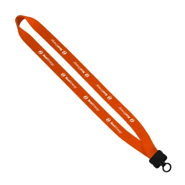 3/4" x 17" smooth nylon lanyard with plastic clamshell hardware and... from ASI 88060 Snugz/USA Inc / SnugZ USA®