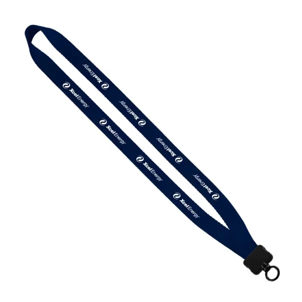 3/4" x 17" smooth nylon lanyard with plastic clamshell hardware and... from ASI 88060 Snugz/USA Inc / SnugZ USA®
