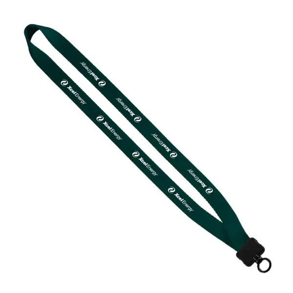 3/4" x 17" smooth nylon lanyard with plastic clamshell hardware and... from ASI 88060 Snugz/USA Inc / SnugZ USA®