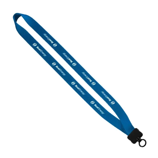 3/4" x 17" smooth nylon lanyard with plastic clamshell hardware and... from ASI 88060 Snugz/USA Inc / SnugZ USA®