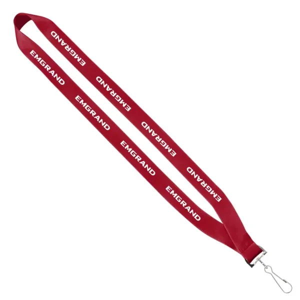 3/4" polyester sewn lanyard with silver snap hook.... from ASI 88060 Snugz/USA Inc / SnugZ USA®