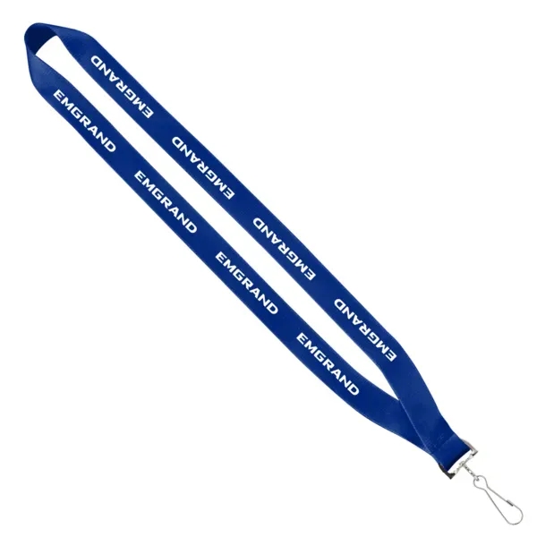 3/4" polyester sewn lanyard with silver snap hook.... from ASI 88060 Snugz/USA Inc / SnugZ USA®