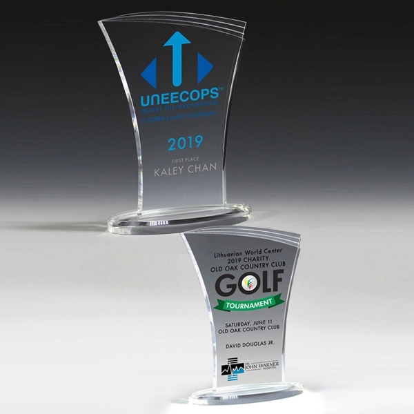 5 1/4" x 7 1/4" x 3/8" acrylic award.... from ASI 62660 Innovation Line