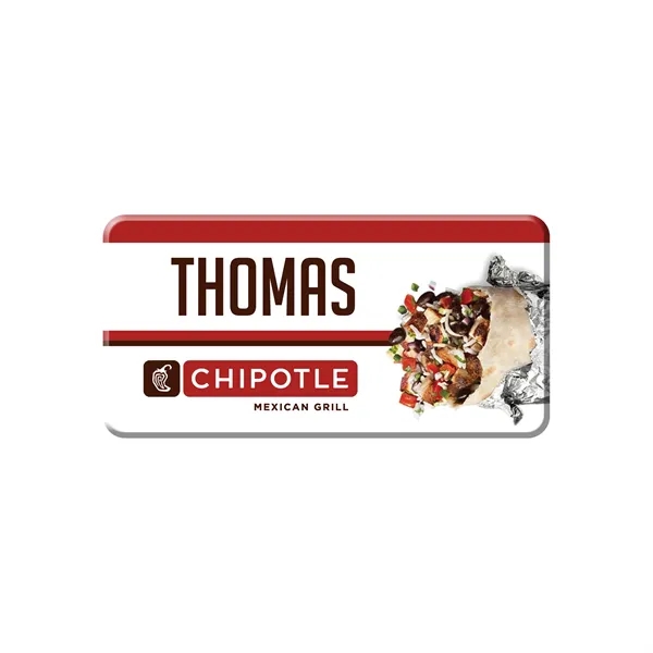 Name badge with pin back... from ASI 90807 Tekweld