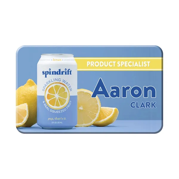 Name badge with pin back... from ASI 90807 Tekweld