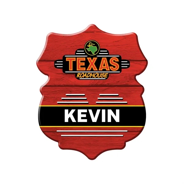 Name badge with pin back... from ASI 90807 Tekweld