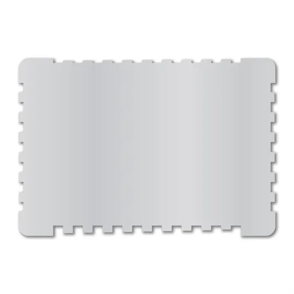 Metalphoto® 3.25" x 2.25" .032 Aluminum Wet Film Thickness Gauge measuring... from ASI 53430 Executive Line / Executive Line®