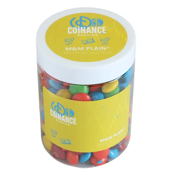 Milk chocolate M&M’s® candy in a 7 oz large jar.... from ASI 61966 HPG / SugarSpot