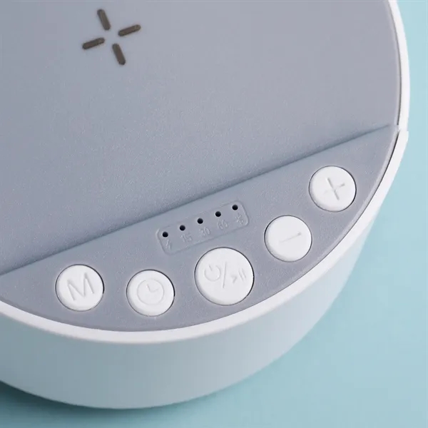 2-in-1 sound machine with Bluetooth and wireless charger.... from ASI 61966 HPG / Mixie