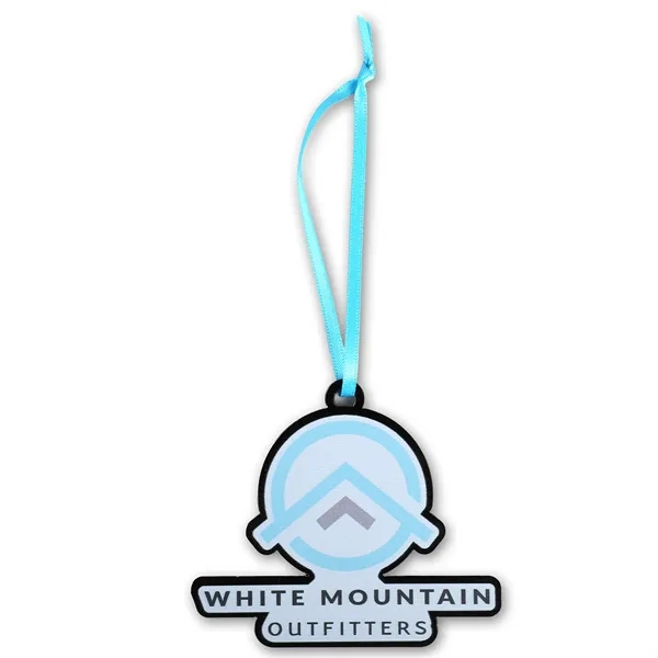 Full color UV printed 3" Acrylic Ornaments.... from ASI 61966 HPG / BCG Creations HPG Gold