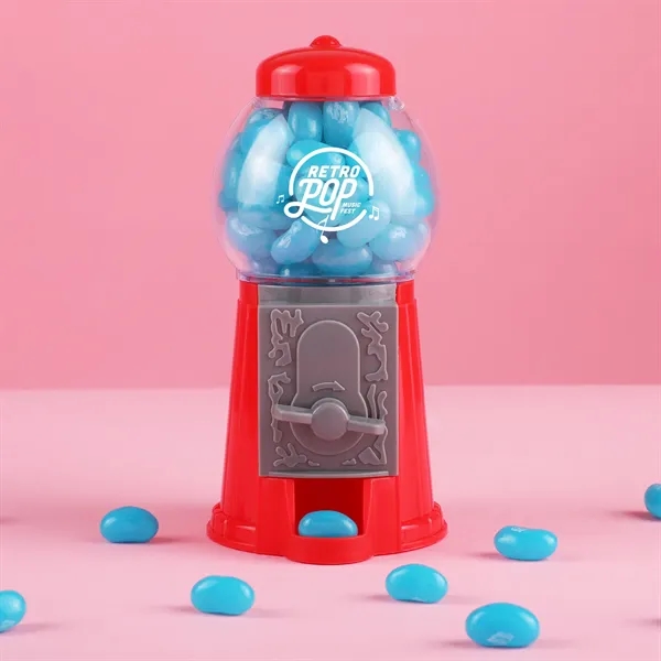 Mini candy dispenser with a candy taster packet and retail packaging.... from ASI 61966 HPG / SugarSpot