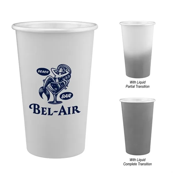 15 oz. recycled aluminum cup that changed color with ice cold... from ASI 61125 Hit Promotional Products / Hit®