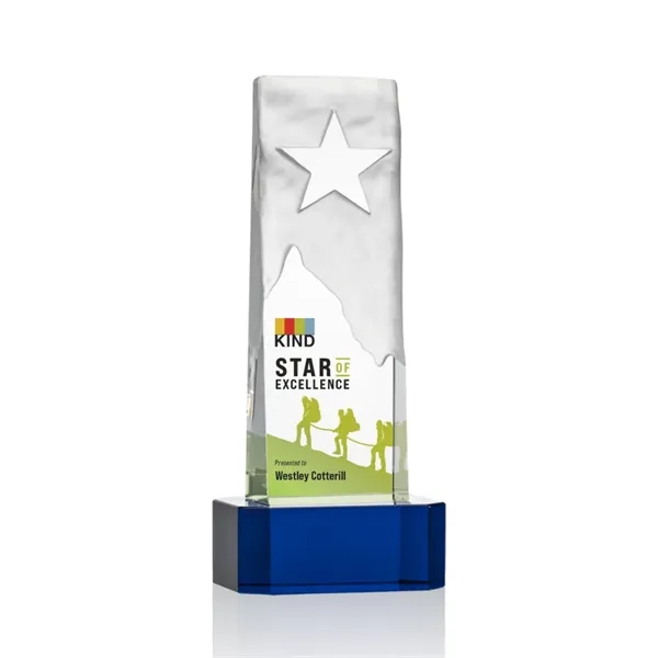 Stapleton Star VividPrint™ Award on Base - Green... from ASI 84592 St Regis Group / St Regis