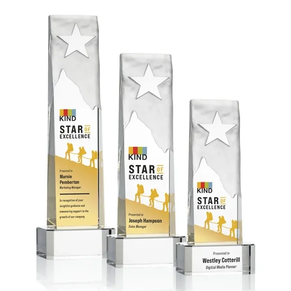 Stapleton Star VividPrint™ Award on Base - Clear... from ASI 84592 St Regis Group / St Regis