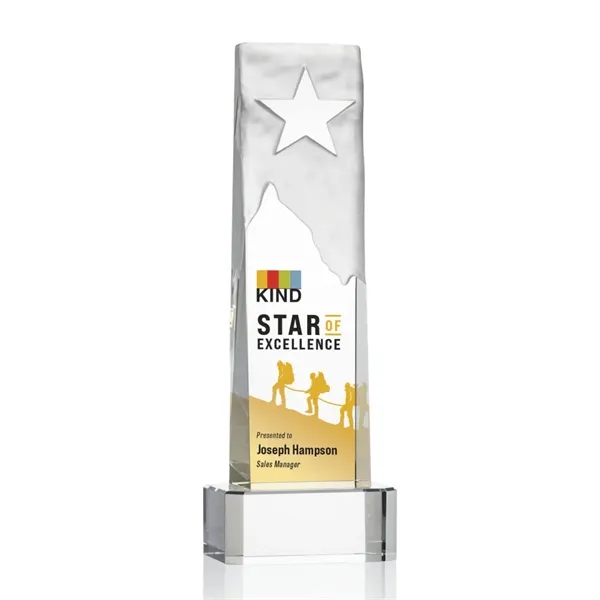 Stapleton Star VividPrint™ Award on Base - Clear... from ASI 84592 St Regis Group / St Regis