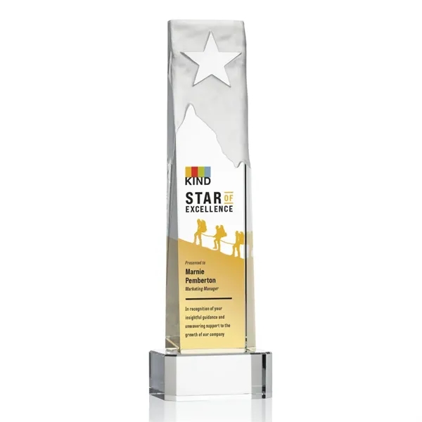 Stapleton Star VividPrint™ Award on Base - Clear... from ASI 84592 St Regis Group / St Regis