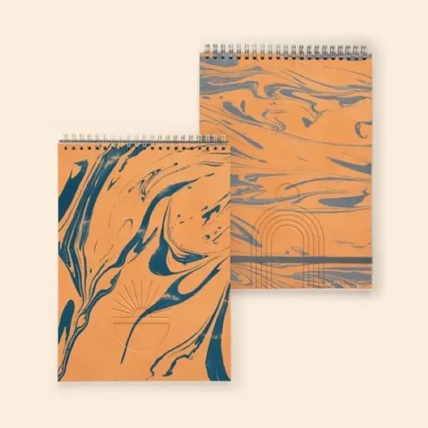 Taskpad - Marbled + Debossed Leather Cover - Size T3 ... from ASI 74710 Numo