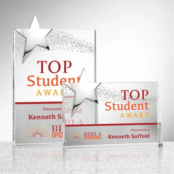 Denham Star VividPrint™ Award - Silver... from ASI 84592 St Regis Group / St Regis