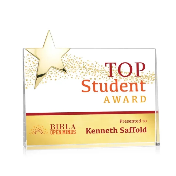 Denham Star VividPrint™ Award - Gold... from ASI 84592 St Regis Group / St Regis