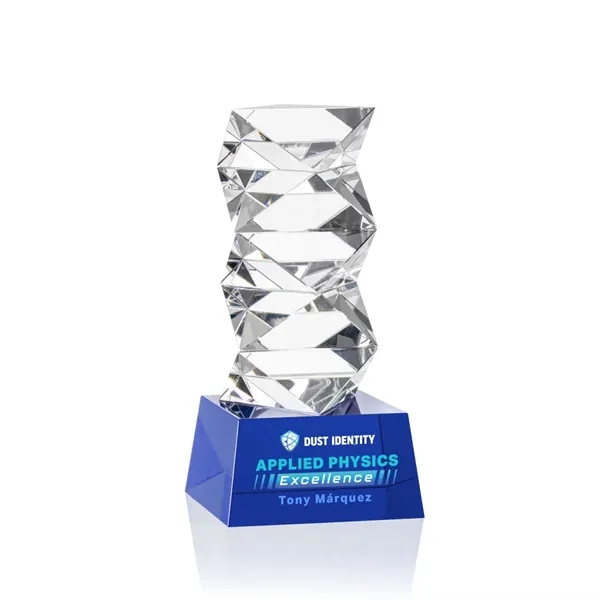 Callucci VividPrint™ Award on Robson Base - Blue... from ASI 84592 St Regis Group / St Regis
