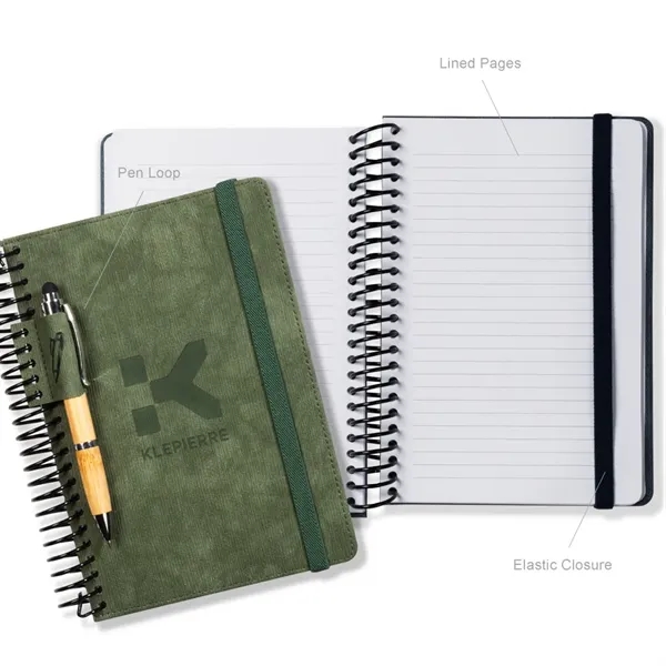 Savile Spiral Journal w/Pen Loop... from ASI 84592 St Regis Group